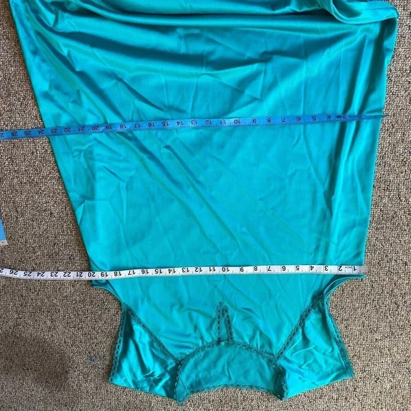 Vintage Vanity Fair 2 Pieces Set Garment Nylon Lingerie Nightgown Women Size M - Picture 3 of 11